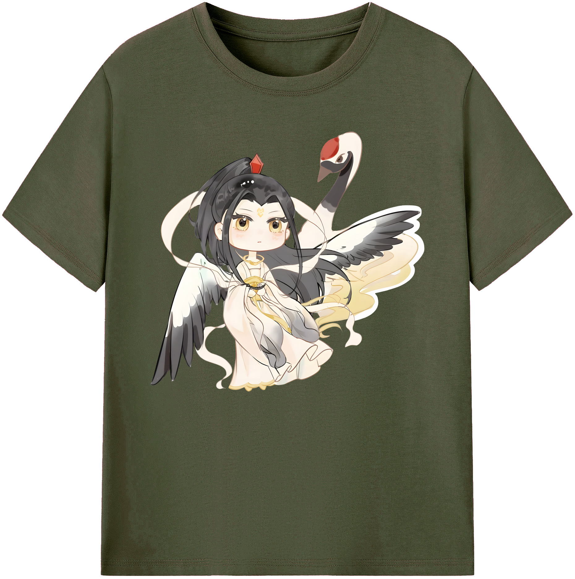 （画像用） Ne Zha 2 ナタ 魔童の大暴れ 綿100％ メンズ半袖Tシャツ｜肌触りやわらか＆通気性
